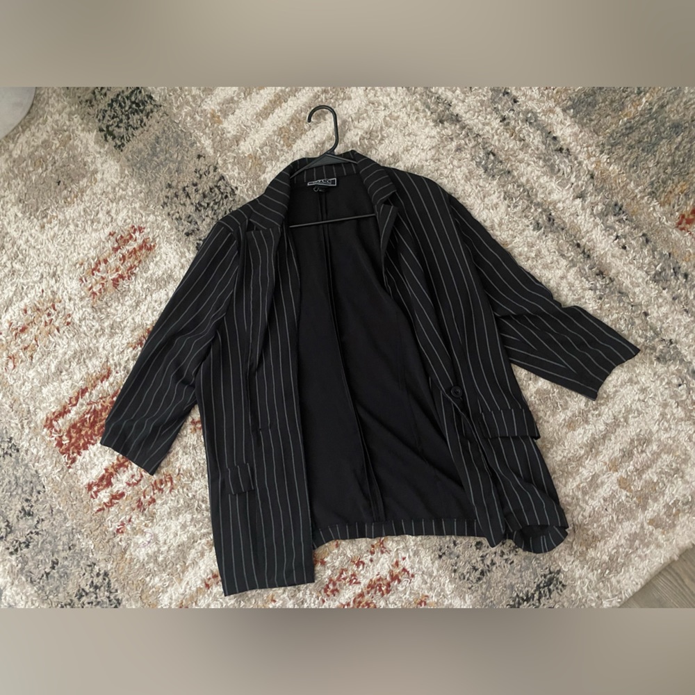 Striped Blazer